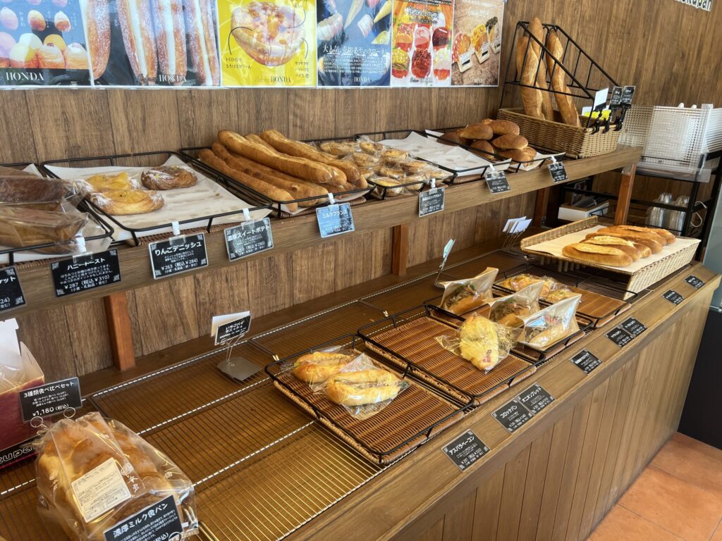 ブーランジェリーホンダ店内
