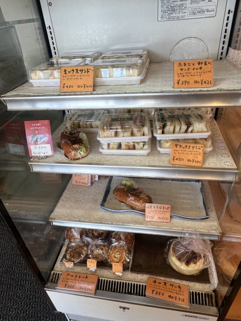 バッケンハウスミサキの店内